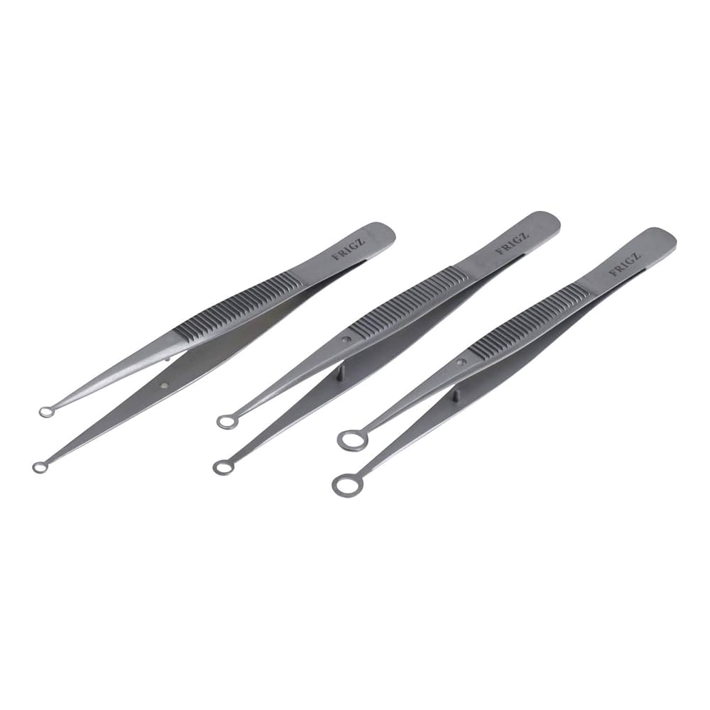 Amazon.co.jp: リング ピンセット 10cm 3mm 医療用ステンレス